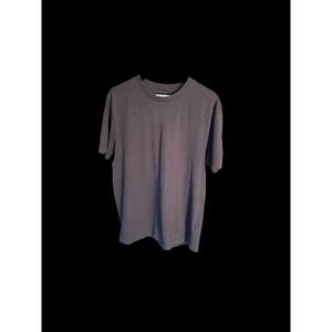 Cos Single Stitch Tshirt Sz Medium Soft Chocolate Dark Brown